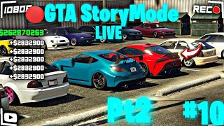 🔴(Live) Gta Storymode Remaster Pt2 (3 hour++)