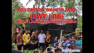 KUNJUNGAN TPID 3 Provinsi KE Kelompok Wanita Tani (KWT) LBS DESA LANGKO LINGSAR LOBAR