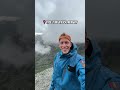 hiking in a storm to an epic location trolltunga rock