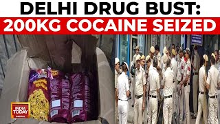 Major Drug Bust in Delhi: 200kg Cocaine Seized | India Today News