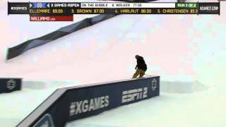 McRae Williams Run 2 Men's Ski Slopestyle Elimination - X Games