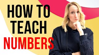 Teaching Numbers ESL Learners How to Teach Numbers to Kindergarten Young Learners