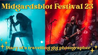 Midgardsblot 2023 Viking and Metal Music Festival - Gig Photography Vlog