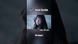 ILLIT - Almond Chocolate 🫰🏻 #illit #wonhee #minju #iroha #moka #yunah #glitt #kpop #music #trend