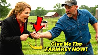 HOA Karen LOSES IT When I Refuse to Give Her a Key to My Farm \