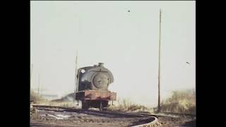 Austerity No 9 (works No 7097) working at Backworth Colliery filmed by Kevin Hoggett in 1976.