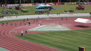 R1　千葉県高校総体　男子4x100mR　予選8組