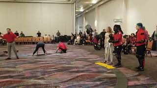 CombatCon 2022 Open Longsword Pools - Josh DeLong vs Mark Olsen