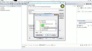 How to import android project in eclipse