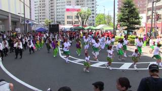 一宮七夕祭り 鳴子踊り(2015/7/25)「総踊り」