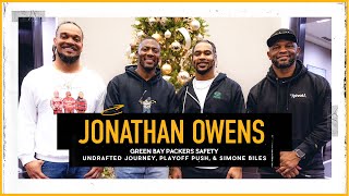 Jonathan Owens Undrafted to Starter, NFL Playoff Push, Wife Simone Biles & Mental Health | The Pivot