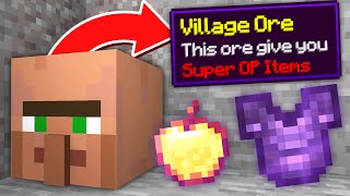 Minecraft but ORES are CUSTOM MOBS