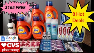 Cvs In-Store Deals// 10/70 crt 💃💃//$165 All FREE +$7 MM