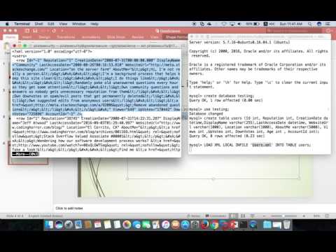Import XML into Mysql Server Import XML into Mysql Server