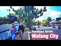 Walking in Malang City, Indonesia,| Surabaya Street