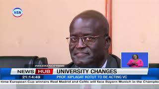 Top managers at the Moi University sent home as Prof. Kiplagat Kotut gets elected as acting VC