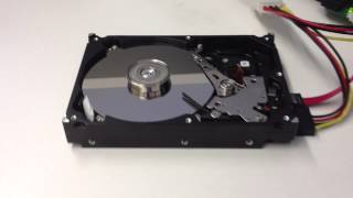 Clicking Hard Drive - Live Demonstration - Data Recovery