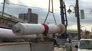 瀬戸市　深川神社一の鳥居再建工事