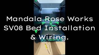 Mandala Rose Works SV08 Ultra Flat Bed Installation & Wiring