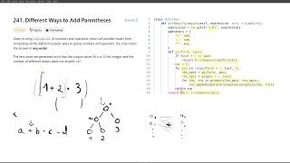 [September 19, 2024, LeetCode daily] 241. Different Ways to Add Parentheses - Python solution