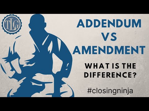 What is the difference between amend and change?