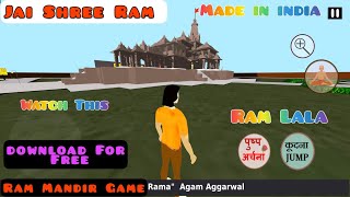 Ram Mandir Game | How to Download Ram Mandir Game | Ayodhya Ram Mandir |Ayodhya Live | Jai Shree Ram