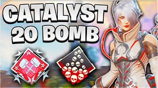 DROPPING 21 KILLS AND 5,700 DAMAGE WITH CATALYST! | Apex Legends Season 15