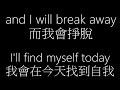 linkin park somewhere i belong【我屬於的某個地方】 中文字幕