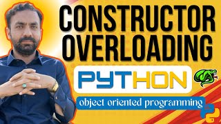 Lec-63: constructor overloading in python | object oriented programming | python full course