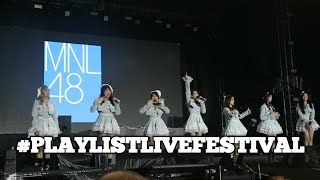 MNL48 | Playlist Live Festival 2024 | Tritan Point Bandung