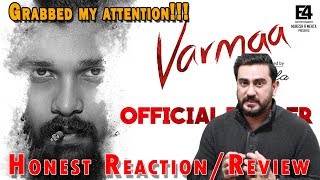 VARMAA Official Trailer Reaction | Dhruv Vikram | Varma Tamil Movie