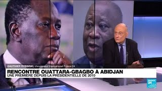 Côte d'Ivoire : les enjeux de la rencontre entre Alassane Ouattara et Laurent Gbagbo • FRANCE 24