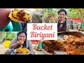 || BUCKET BIRIYANI || CHERRY SATHAKSHI ||