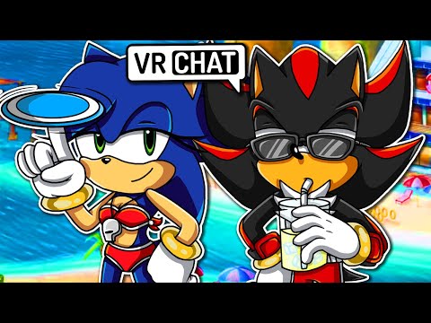 Sonica Shadow Go To The Beach Vr Chat Youtube