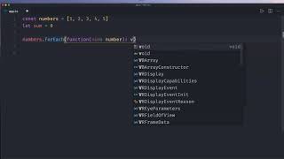 ES6 TypeScript #1 forEach Method