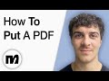 How to Put a PDF Into Manychat [2025 Full Guide]