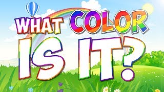 What Color Is It? |  Color Song for Kids |  Learn your Colors Jack Hartmann