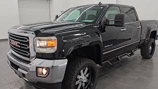 2015 GMC SIERRA 2500 SLT CREW SHORT DURAMAX DIESEL 4K WALKAROUND 14991Z