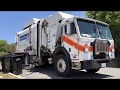 San Diego's *NEW* CNG Peterbilt 520 / Amrep Garbage Truck