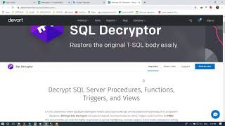 How to Decrypt SQL Server Procedures, Functions, Triggers, and Views By Sokchab