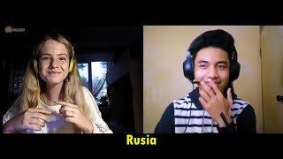 Reaksi Cewe Rusia Ketika Cowo Indo Pake Bahasa Rusia #ometv #ometvrusia [VIDEO REACTION]