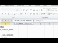 what is the text function microsoft excel