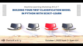 Building Your First Classification Model in Python with Scikit-learn - Workshop 4