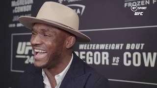 "I was impressed but Conor McGregor can get it too!" Kamaru Usman reacts to McGregor win