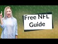 How to watch NFL on Firestick for free?