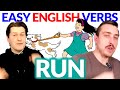 RUN 🏃‍♂️ Learn English Verbs | Easy Beginner English Comprehensible Input Lesson | Natural Approach