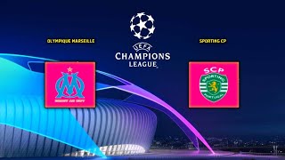 Olympique Marseille vs Sporting CP - UEFA Champions League 2022/23 || eFootball2023 - Gameplay PS4