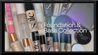 Every Last Base Product I Own - My Makeup Collection 2024 Foundation/Tint SPF/Concealer/Illuminators