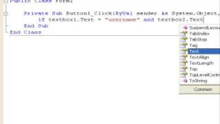 Visual Basic 2005 Tutorial 6: How to make a Login System