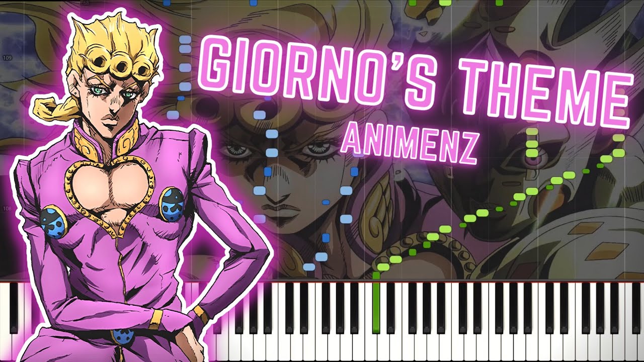 Animenz Giorno S Theme Il Vento D Oro Jojo S Bizarre Adventure
